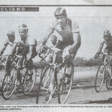 JUAN LUIS RODRÍGUEZ, EL CICLISMO EN RD