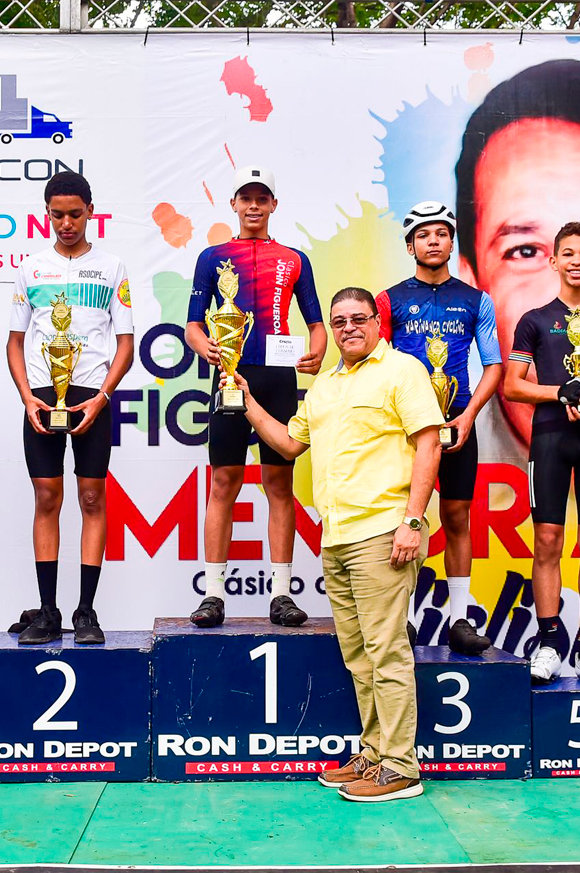 Steven Polanco se impone en 9no Clásico de Ciclismo JF Memorial